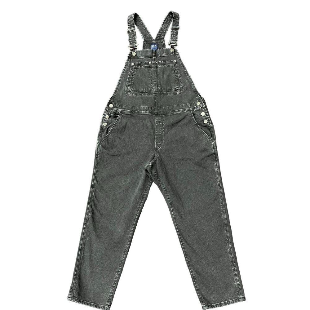 GAP Black Wash Denim Overalls